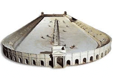 Maquette du cirque-Musée des antiques